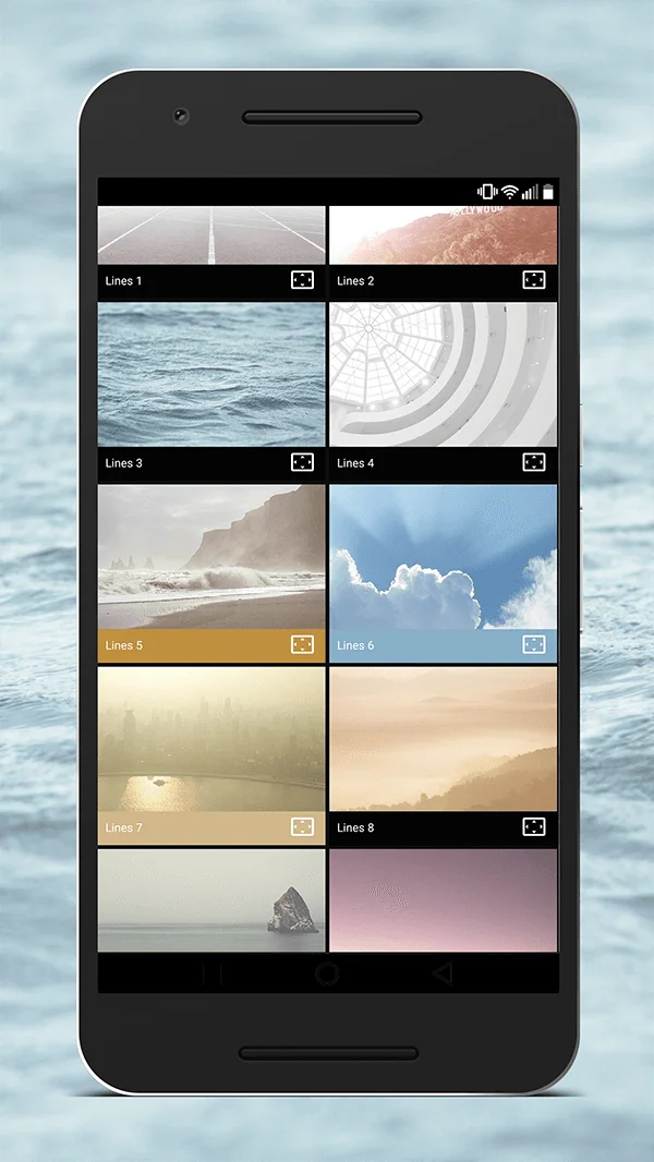Lines Dark Added to the play store