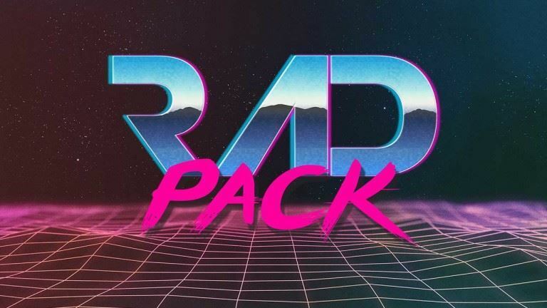 Rad Pack 80’s-Themed HD Wallpapers
