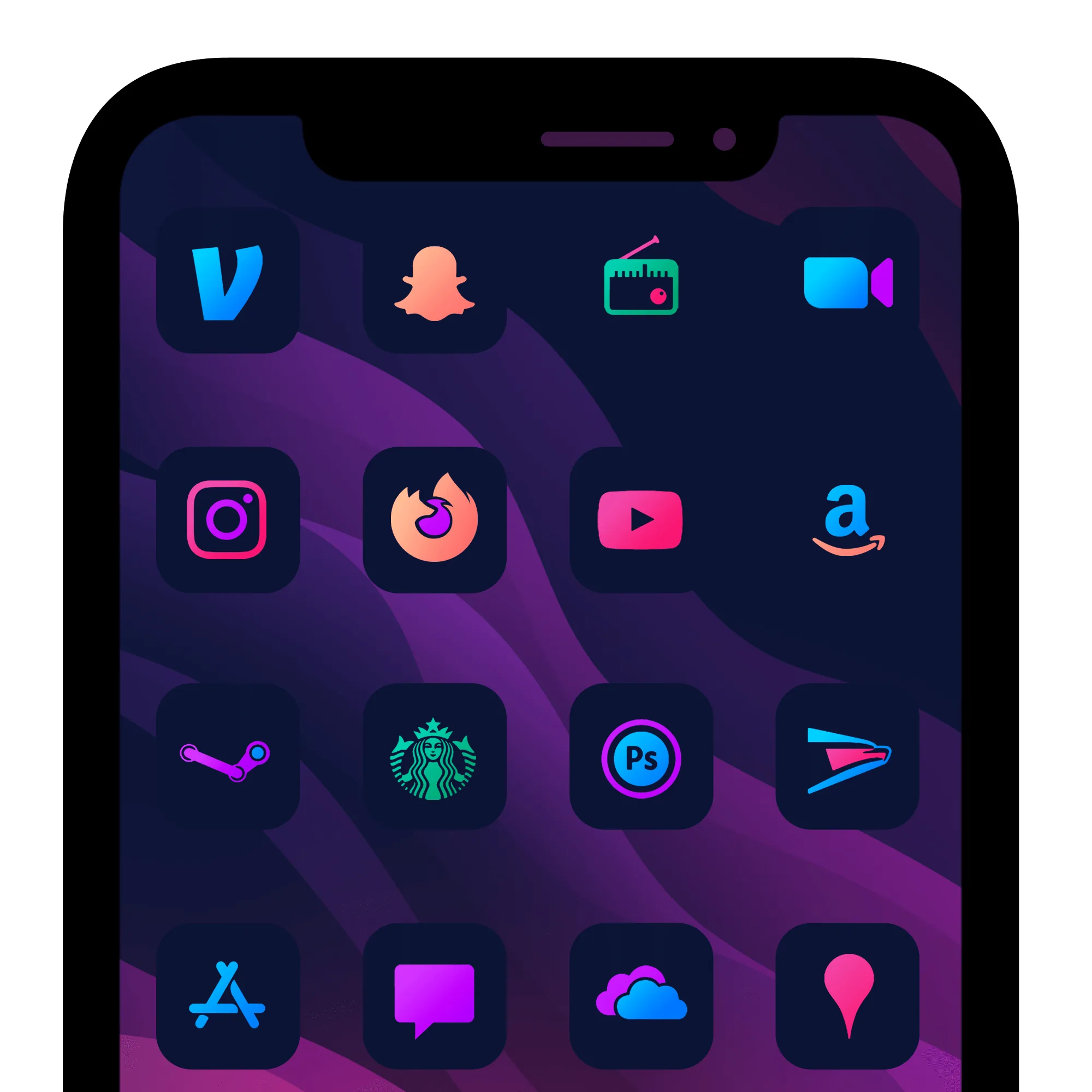 Chroma - Colorful Icons for iPhone iOS macOS & Windows