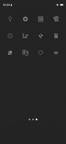 Lines - Minimalist Icons for iPhone iOS macOS & Windows photo review