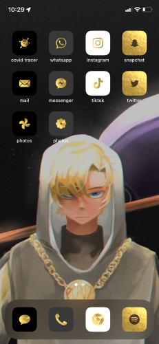 Gold Leaf - Icons for iPhone iOS MacOS & Windows photo review