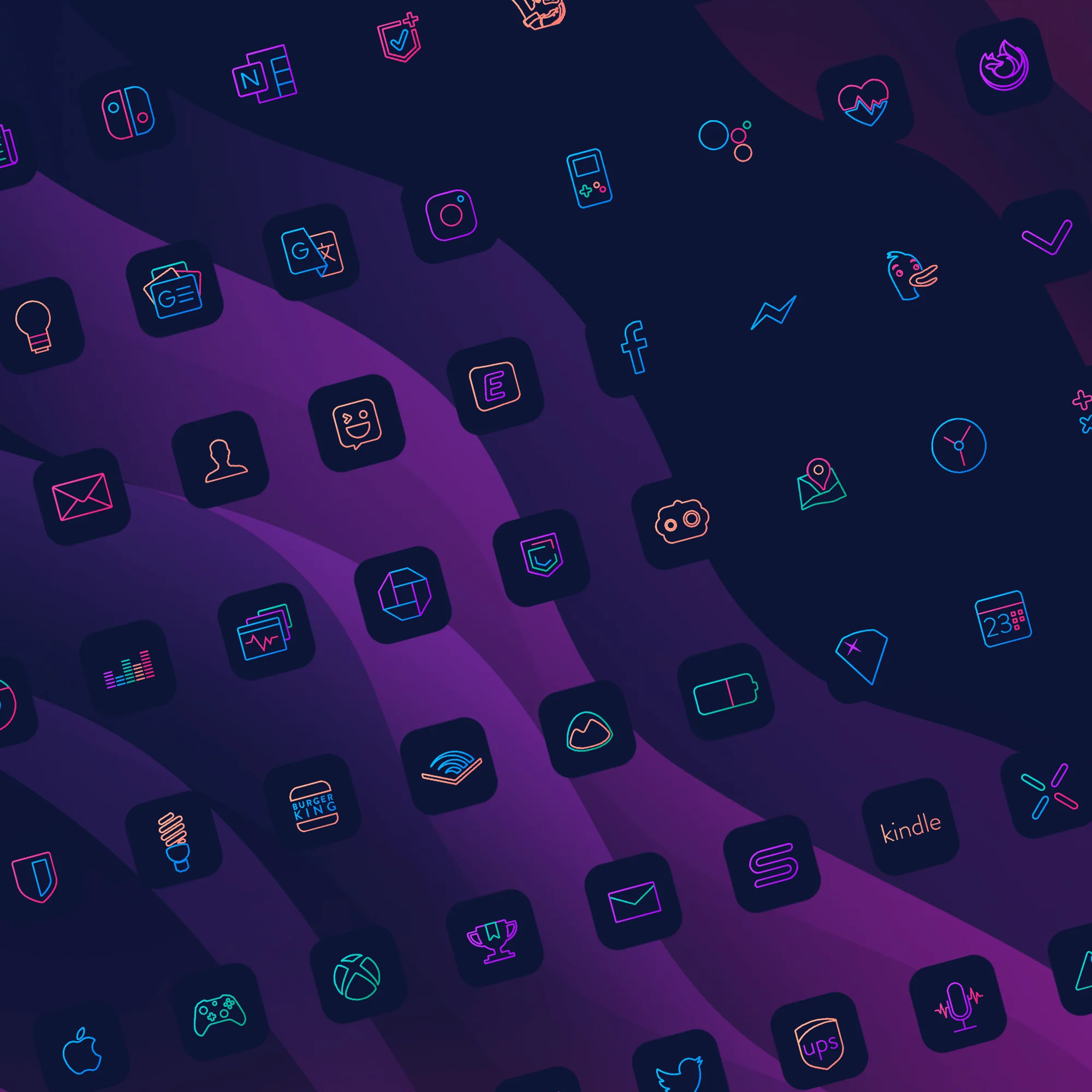 lines chroma icons