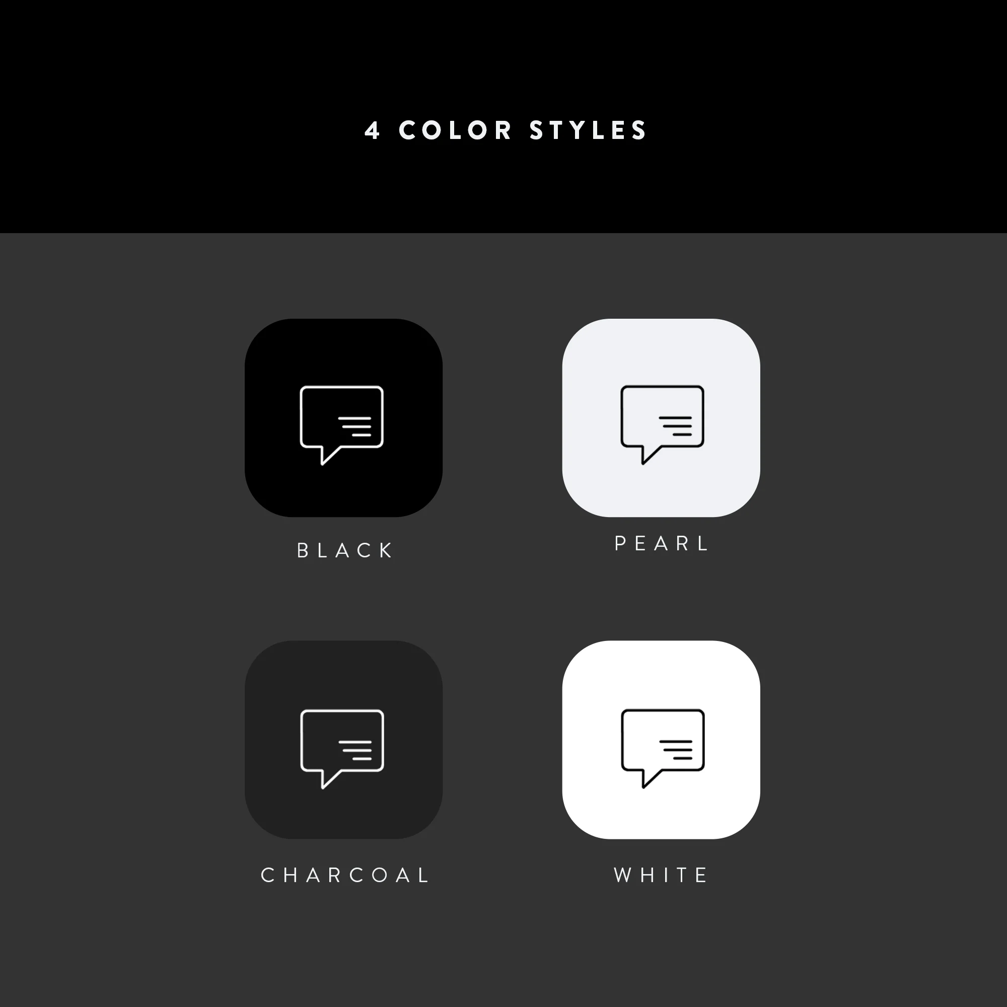Lines iOS Color Styles