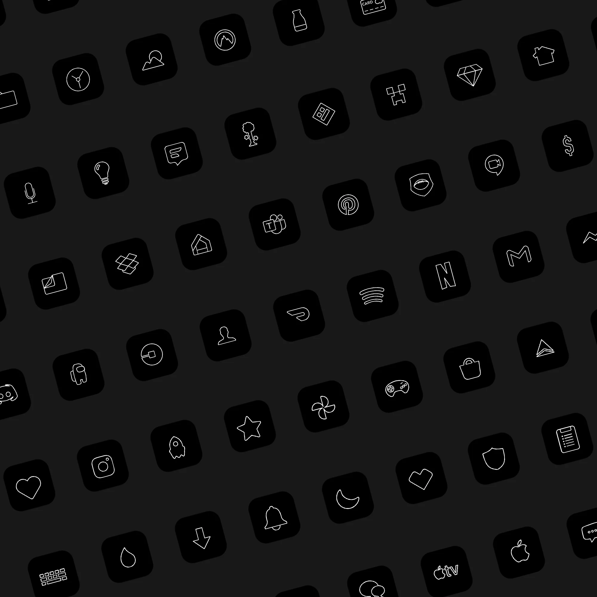 Lines iOS Icons