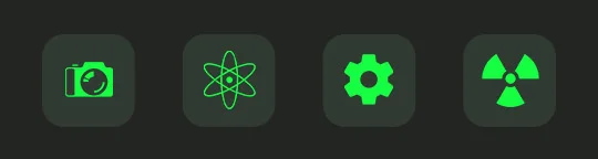 terminal green bg ios icons
