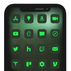 Terminal Green - Icons for iPhone iOS macOS & Windows