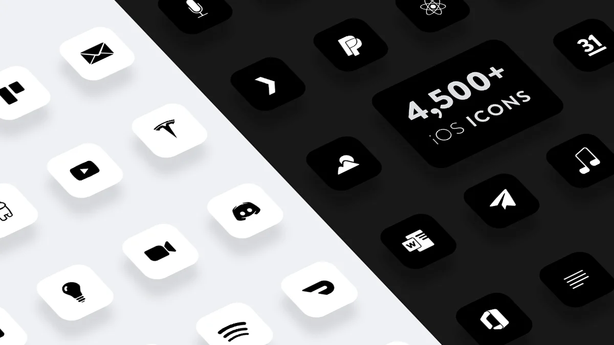 Flight iOS icon pack