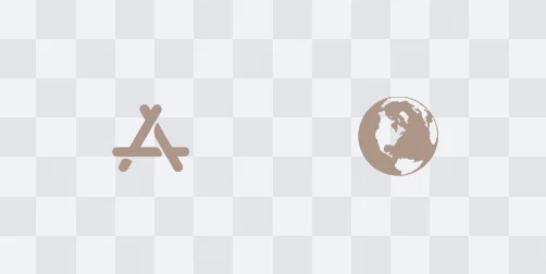 Glam - Neutral iPhone Icons