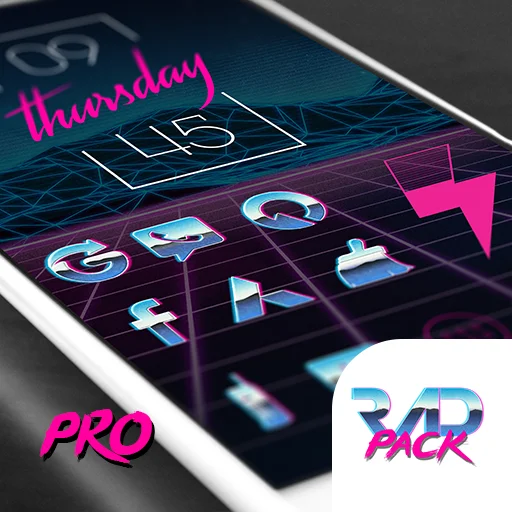 Rad Pack 80's icons
