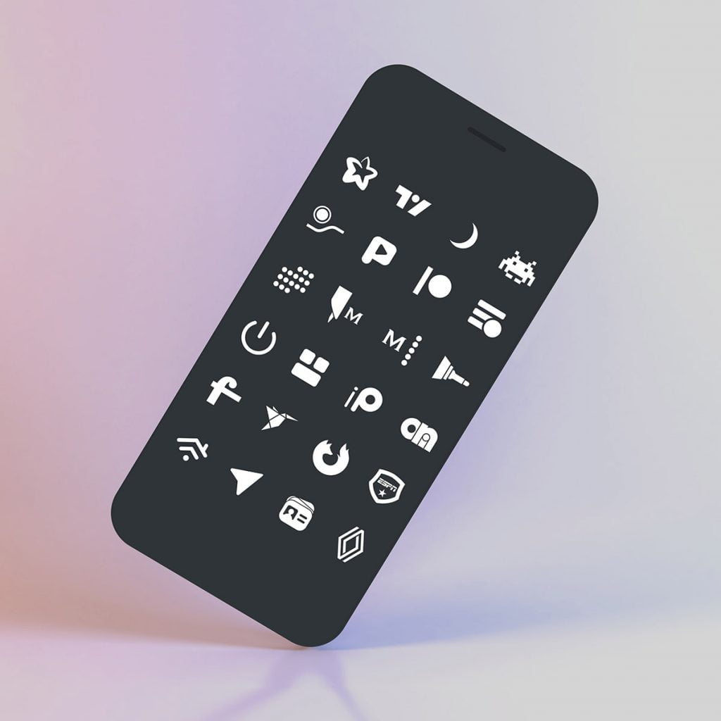 iOS icon pack for iPhones