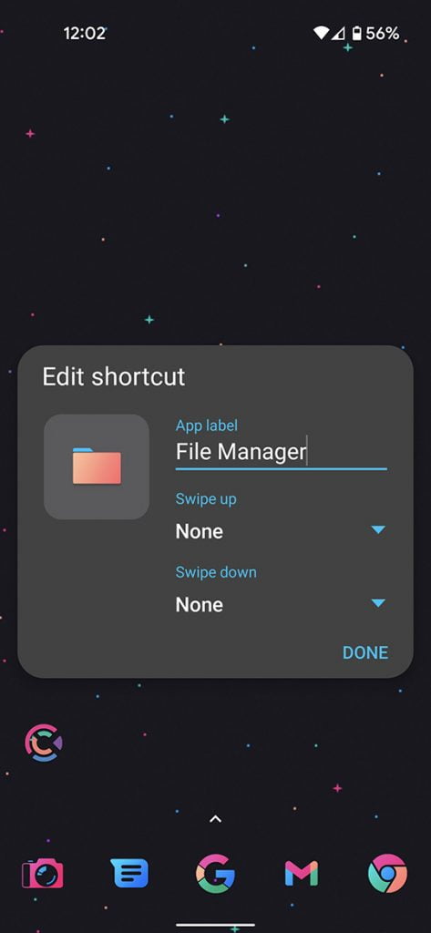 Bookmarking and manually applying icons
