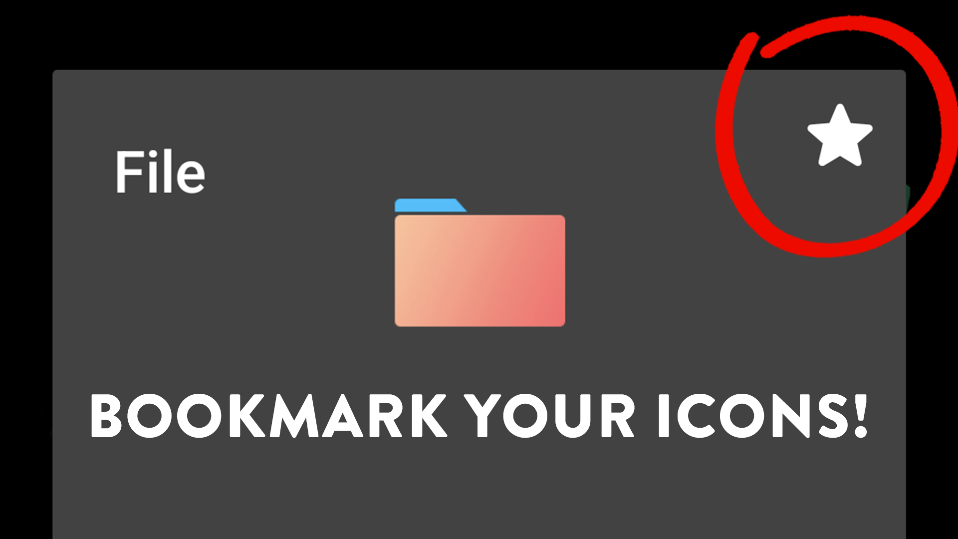 Bookmarking Added to Android Icon Packs!