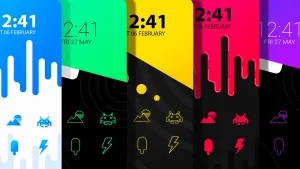 flight lines colors
