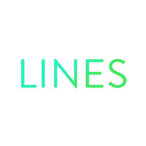 lines green icon pack