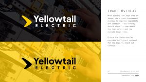 Branding Style Guide - Yellowtail Electric - Image Overlays
