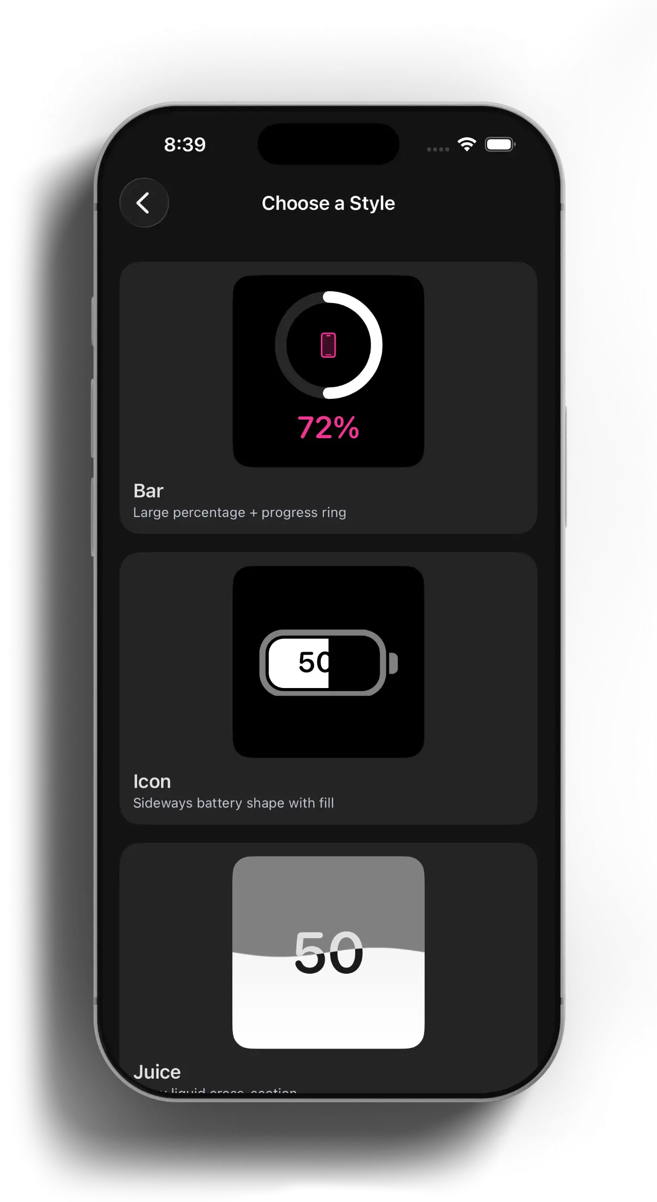 Theme Studio - custom widget battery, date, and calendar options for iOS iPhone and iPad setups