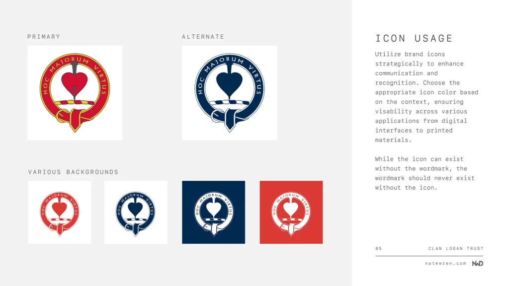 clan logan trust branding guide