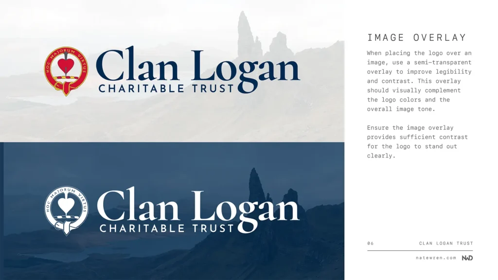 clan logan trust branding guide